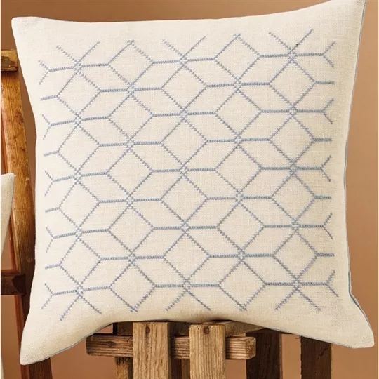 Photo 3 of Permin 3 Designs Pattern Cushion Cross Stitch Kit Image 3 of Permin 3 Designs Pattern Cushion Cross Stitch Kit