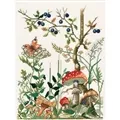 Image of Permin Forest Floor Cross Stitch Kit