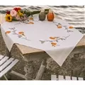 Image of Vervaco Robins Tablecloth Christmas Cross Stitch Kit