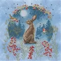 Image of Bothy Threads Midnight Moongazer Christmas Cross Stitch Kit