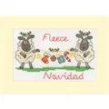 Image of Bothy Threads Fleece Navidad Christmas Cross Stitch Kit