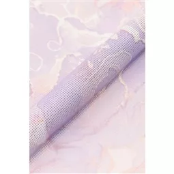 DMC 14 Count Printed Aida Amethyst Small Fabric