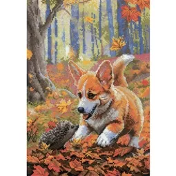 RIOLIS Meeting in a Forest Cross Stitch Kit