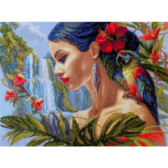 Aine Mother Nature - Tropics Cross Stitch Kit