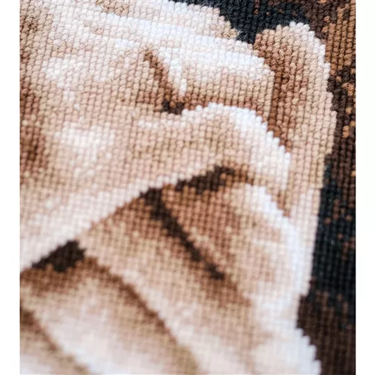 Photo 3 of Vervaco Newly-Wed Hands Sampler Cross Stitch Kit Image 3 of Vervaco Newly-Wed Hands Sampler Cross Stitch Kit