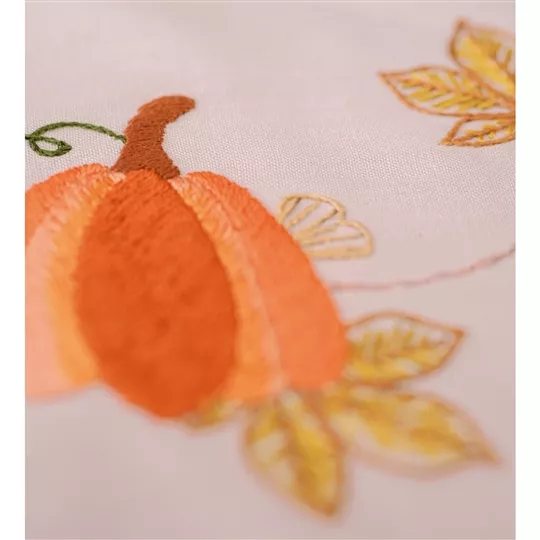 Photo 2 of Vervaco Autumn Pumpkins Runner Embroidery Kit Image 2 of Vervaco Autumn Pumpkins Runner Embroidery Kit