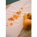 Image of Vervaco Autumn Pumpkins Runner Embroidery Kit