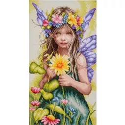 Lanarte Flora's Little Guardian Cross Stitch Kit