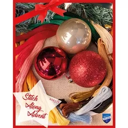 Vervaco Secret Stitch Along Advent Christmas Cross Stitch Kit