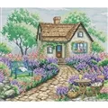 Image of VDV House in Lavender Cross Stitch Kit