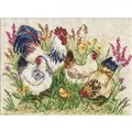 Image of VDV The Poultry Yard Cross Stitch Kit