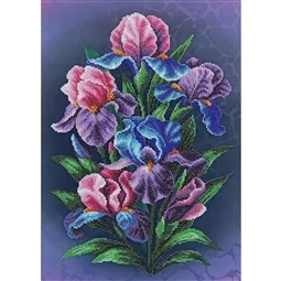 VDV Irises Embroidery Kit