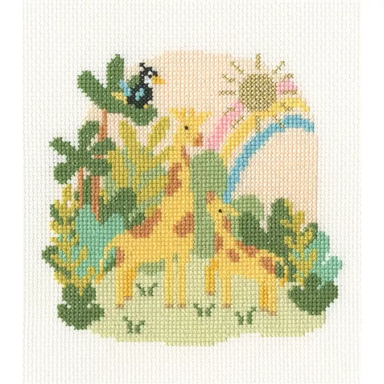 Bothy Threads Little Delight Birth Sampler Cross Stitch Kit