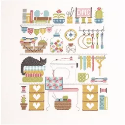DMC My Craft Studio Cross Stitch Kit