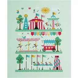 DMC Funfair Cross Stitch Kit