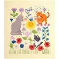 Image of DMC Cats in the Fields Cross Stitch Kit
