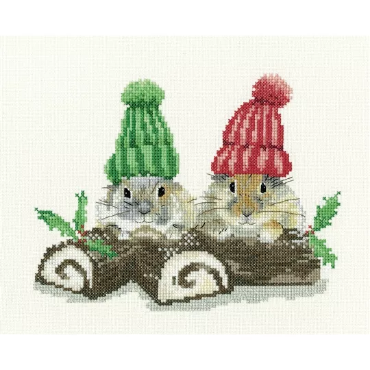 Heritage Yule Always be my Friend Christmas Cross Stitch Kit