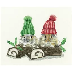 Heritage Yule Always be my Friend Christmas Cross Stitch Kit