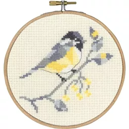 Permin Great Tit Cross Stitch Kit