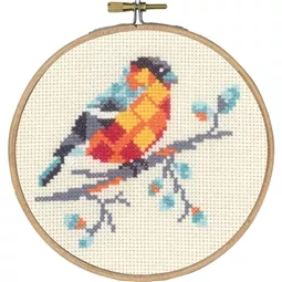 Permin Bullfinch Cross Stitch Kit