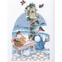 Permin Nest Box Christmas Cross Stitch Kit