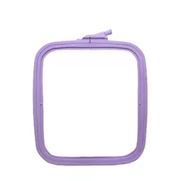Nurge Square Plastic Hoop 19.5 x 22cm - Lilac