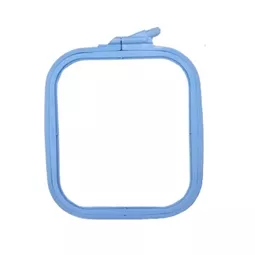 Nurge Square Plastic Hoop 14.5 x 16.5cm - Blue