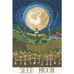 Bothy Threads Seed Moon Cross Stitch Kit