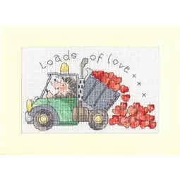 Bothy Threads Loads of Love Cross Stitch Kit