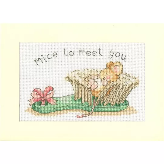 Bothy Threads Mice to Meet You Cross Stitch Kit