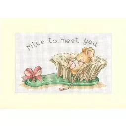Bothy Threads Mice to Meet You Cross Stitch Kit