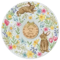 Bothy Threads Spring Wreath Cross Stitch Kit