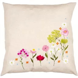 Vervaco Wildflowers Cushion Embroidery Kit