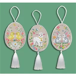 VDV Easter Decorations Cross Stitch Kit