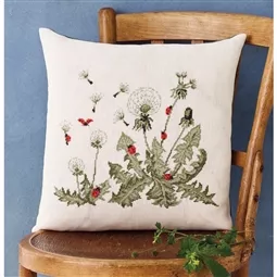 Permin Ladybugs Cushion Cross Stitch Kit