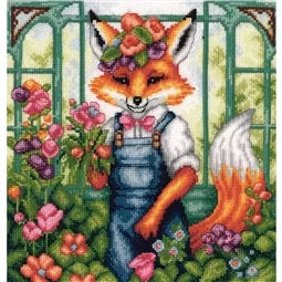 Lanarte Florian the Fox Cross Stitch Kit
