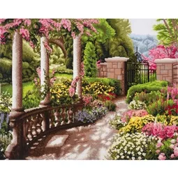 Trimits Peace Garden Cross Stitch Kit