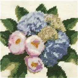 Trimits Hydrangea Bouquet Tapestry Kit