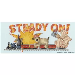 Bothy Threads Steady On Cross Stitch Kit