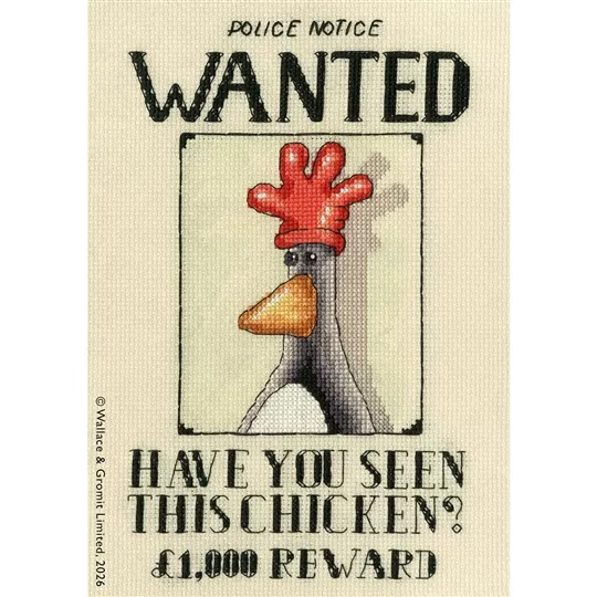 Bothy Threads Have You Seen This Chicken? Cross Stitch Kit