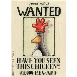 Bothy Threads Have You Seen This Chicken? Cross Stitch Kit