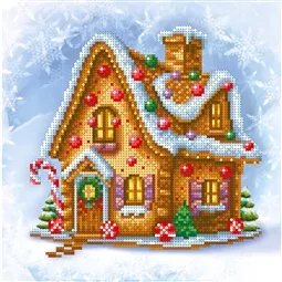 VDV Gingerbread House Embroidery Kit