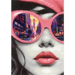 RIOLIS Big City Rhythm Cross Stitch Kit