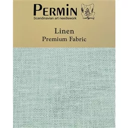Permin 28 Count Linen - Star Sapphire Fabric