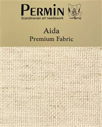 Permin 16 Count Aida - Rustic Fabric