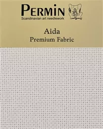 Permin 16 Count Aida - Artichoke Fabric