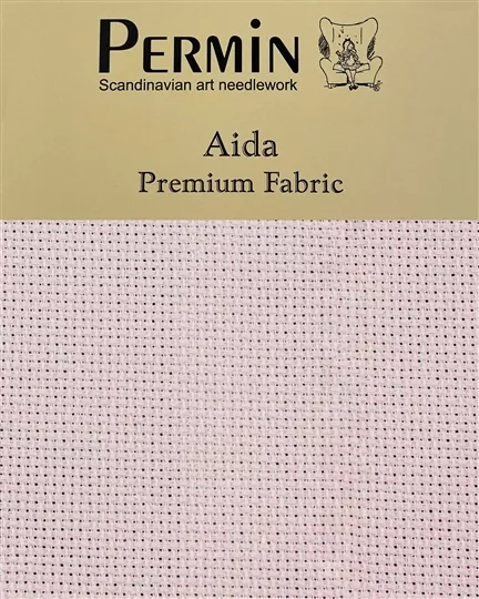 Permin 16 Count Aida - Ocean Kiss Fabric