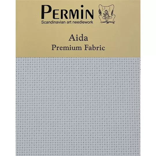 Permin 16 Count Aida - Ocean Kiss Fabric