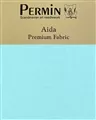 Permin 16 Count Aida - Aqua Fabric