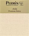 Permin 14 Count Aida - Almond Fabric